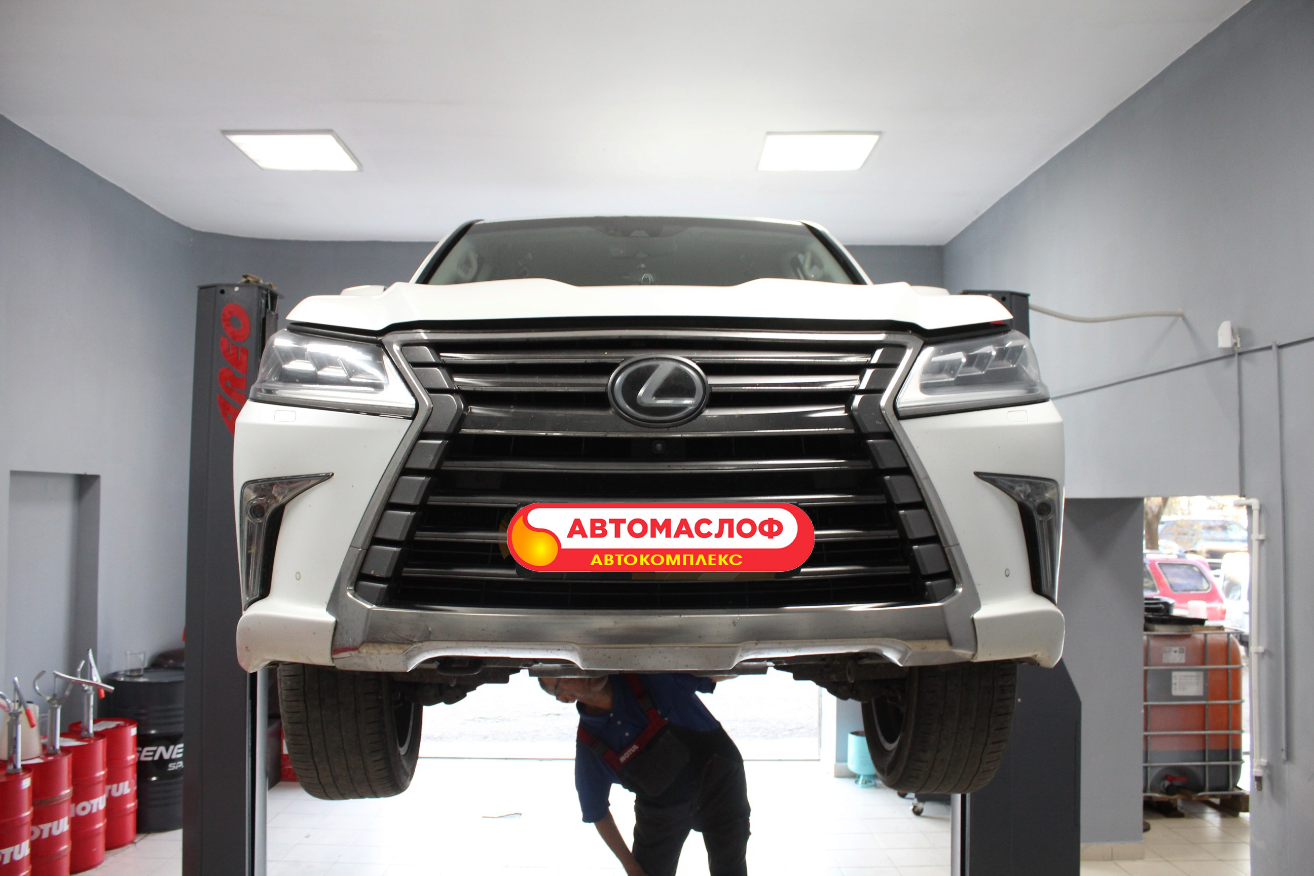 Аппаратная замена масла в АКПП Lexus LX 450D Aisin AB60F (TB-68LS)