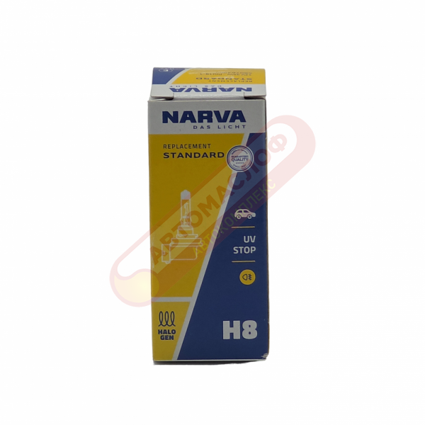 Автолампа NARVA H8 12V PGJ19 1 35W 48076