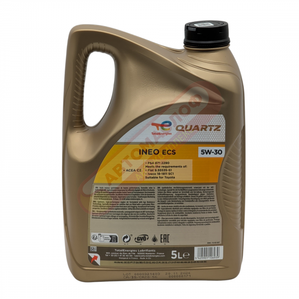 TOTAL Quartz Ineo ECS 5w30 5л
