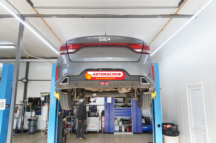 Аппаратная замена масла в АКПП Kia Rio 1.6 A6GF1 (A6F22)