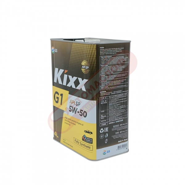 Масло моторное KIXX G1 5W-50 SP 4л