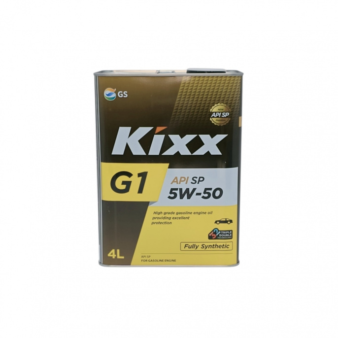 Масло моторное KIXX G1 5W-50 SP 4л