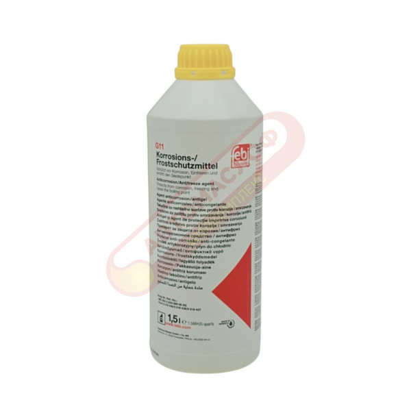 FEBI Antifreeze (1,5л) антифриз концентрат, цвет желто-зеленый MB 325.2