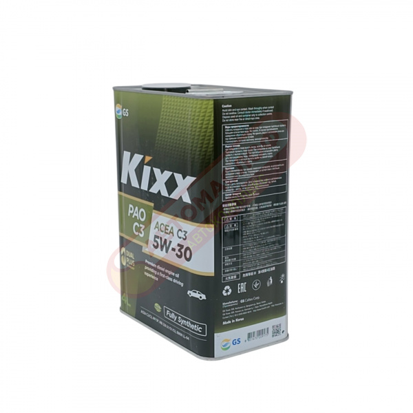 KIXX PAO 5w30 SN/CF/C3 синт.4л L209144TE1