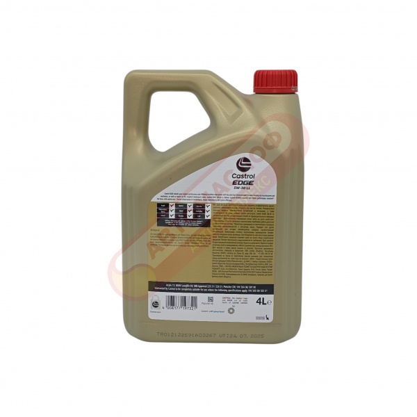 CASTROL EDGE 5w30 LL 4л