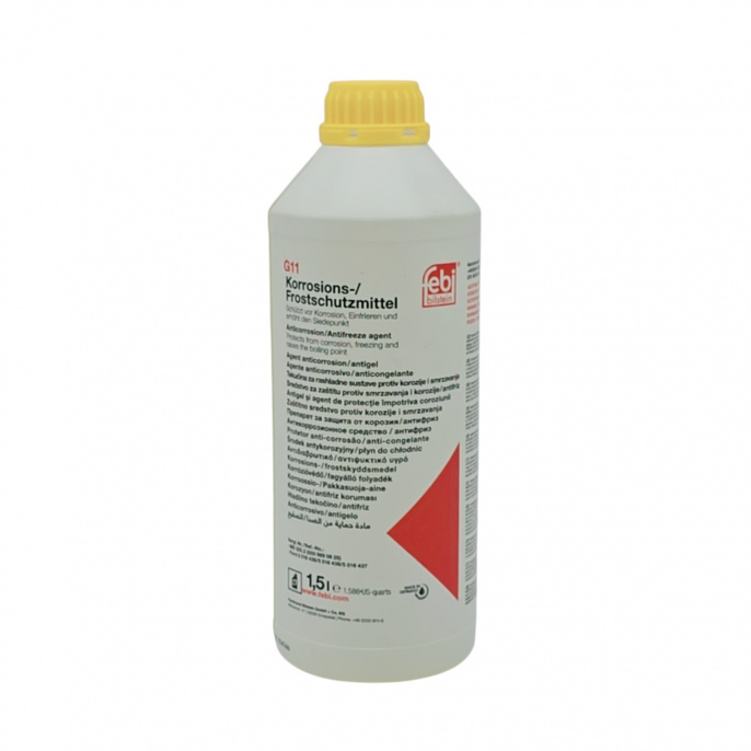 FEBI Antifreeze (1,5л) антифриз концентрат, цвет желто-зеленый MB 325.2