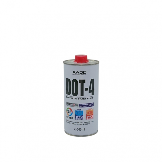 Тормозная жидкость Хадо DOT-4  0,5л