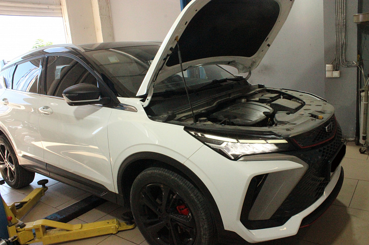 Замена масла в DCT Geely Coolray 2WD 1.5T 7DCT300