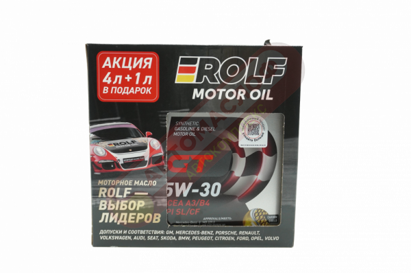 ROLF GT SAE 5W-30 A3/B4 4л