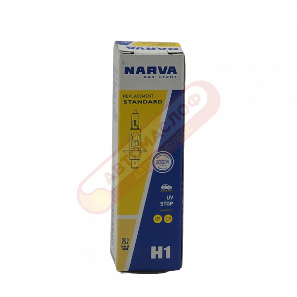 Автолампа NARVA H1 12V P14,5s 55W 48320